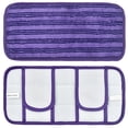 thumbnail image 3 of Mosiee Reusable Pads For Swiffer Sweeper Mops 12 Inch Floor Cleaning Mop Head Pads, 3 of 9