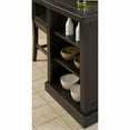 thumbnail image 2 of Homestyles Nantucket Wood Kitchen Island in Black, 2 of 2
