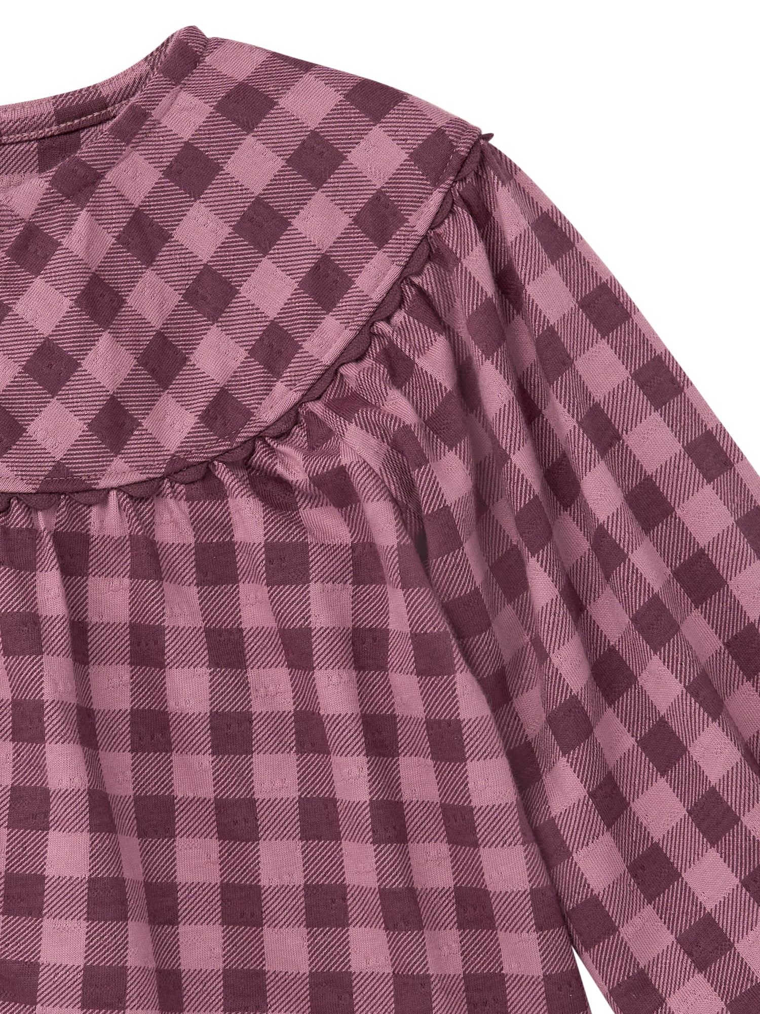 Modern Moments by Gerber Toddler Girl Ric Rac Top and Pant Set, 2-Piece, Sizes 12 Months - 5T