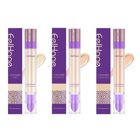 Eelhope concealer conceals blemishes, evens out skin, is not easy to remove makeup, moisturizes, fits comfortably, is light and breathable