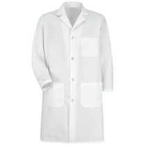 Red Kap Men's Lab Coat with Buton Closure