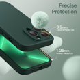 thumbnail image 6 of JETech Magnetic Silicone Case for iPhone 13 Pro 6.1-Inch, Compatible with MagSafe, Phone Cover with Camera Lens Full Protection (Midnight Green), 6 of 6