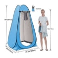 thumbnail image 3 of Vestidor Cambiador Portátil Tienda Campaña1.9m Camping/playa Azul Cielo, 3 of 5