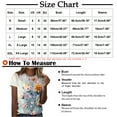 thumbnail image 2 of Aoochasliy Tee Shirts for Women Graphic Adult Trendy Round Neck Short Sleeve Tops T-Shirt Butterfly Prints Loose Blouse, 2 of 4