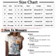 thumbnail image 2 of ICHUANYI Clearance Women's Short Sleeve Round Neck Printed Loose Tops Blouse T-shirt(Black, XXL) ICHUANYI WER2023080914236, 2 of 4