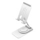 thumbnail image 4 of Soporte para teléfono móvil antideslizante, estable y totalmente ajustable para todos los teléfonos, tabletas y escritorios. Blanco, 4 of 9