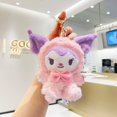 thumbnail image 1 of Cute Sanurgete Series Llavero de peluche Juguetes colgantes Cinnamoroll Hello Kitty Kuromi My Melody Figuras rellenas Butter Kid Gift 45 Estilos zhangyuxiang LED, 1 of 2
