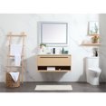 thumbnail image 5 of 40 inch single bathroom vanity in maple with backsplash, 5 of 10