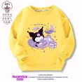 thumbnail image 3 of Suéter con estampado de dibujos animados para niños y niñas, jersey de moda Kawaii, cuello redondo, sudaderas con capucha sueltas, Sanrios, Cinnamoroll, Kuromi, 3 of 5
