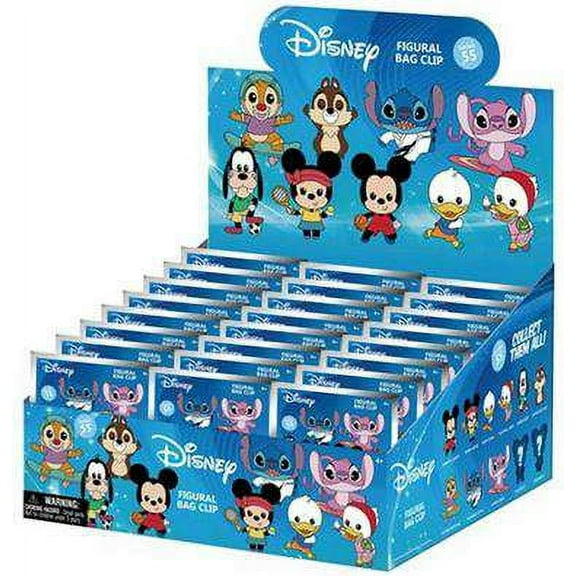 3D Figural Keyring Disney Series 55 Sports Mystery Box (24 Packs)