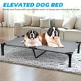 thumbnail image 5 of Heeyoo Elevated Dog Bed, Cooling Raised Pet Cot with Chew Proof Washable Breathable Mesh and Metal Frame, Portable Dog Cot Bed with No-Slip Feet for Outdoor or Indoor Use, 5 of 5