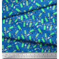 thumbnail image 2 of Soimoi Rayon Fabric Heart & Lighter Men Print Fabric by Yard 42 Inch Wide, 2 of 3