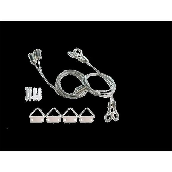 Medinah Power 100-70100003-1 2 Cable Suspension Mount Kit for Light Fixture