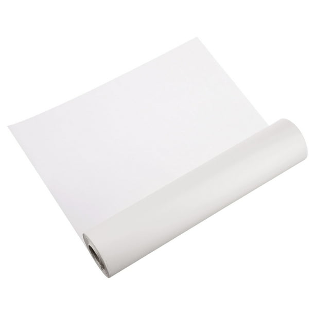 Rollo de papel Xuan de Uxcell, papel de arroz sin cuadrícula, 14 pulgadas x 82 pies, Xuan crudo, blanco