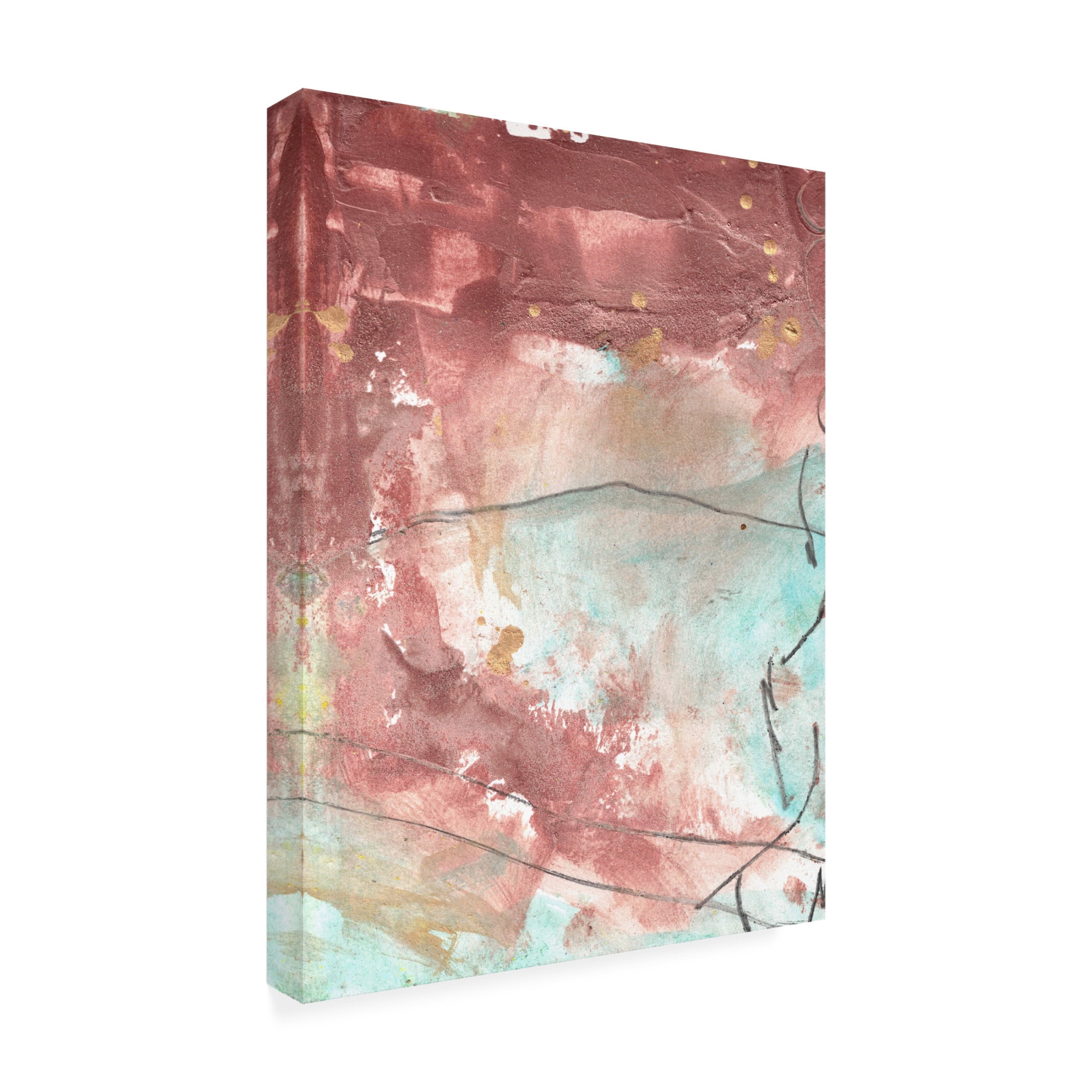 Canvas Wall Art - Deb Chaney 'Becoming Ii Of Ii' Wall Art for Living Room, Bedroom, or Office Décor by Trademark Fine Art - 18 x 24 Inches