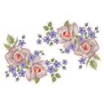 thumbnail image 1 of Adhesivo de pared de PVC con diseño de flores sweethay, cubierta de inodoro, extraíble, para puerta de armario de cocina, papel tapiz, Decoración del hogar tipo 6, 1 of 6