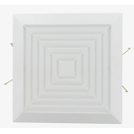 Great Ventilation - USI Electric Square Grille Assembly Replacement Part for Bath Fans (BFSGR)
