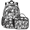 Multicolour 2, variant on Herdesigns Sugar Skeleton Black White Skull Large Backpack Set with Lunch Box Lightweight Water Resistant Travel Laptop Backpacks Casual Daypacks for Women Men