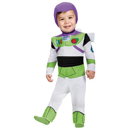 Morris Costumes Toddler Toy Story Buzz Lightyear Deluxe Jumpsuit 12-18, Style DG85605W
