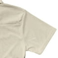 thumbnail image 6 of Afdoent Mens Polo Shirts Male Fashion Summer Corduroy Half Zip Lapel Short Sleeve Comfortable, 6 of 7
