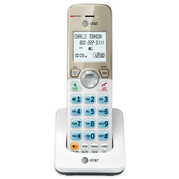 Accesorio de Teléfono Inalámbrico AT&T DL70019 con Bluetooth y Bloqueo de Llamadas