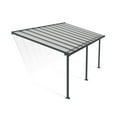 thumbnail image 1 of CANOPIA by PALRAM Olympia 10 ft. x 20 ft. Aluminum Patio Cover - Grey, 1 of 8