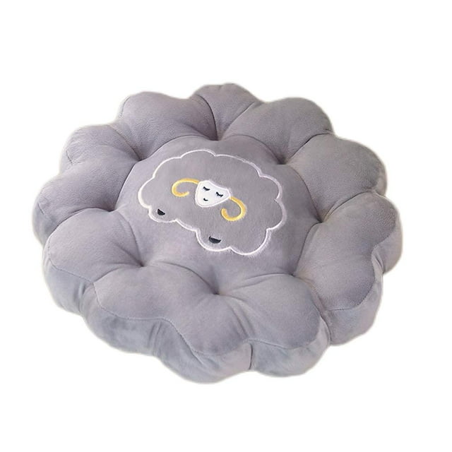 Decorative Super Soft Comfortable Seat Cushions Cartoon Floor Pillows for Kids Round