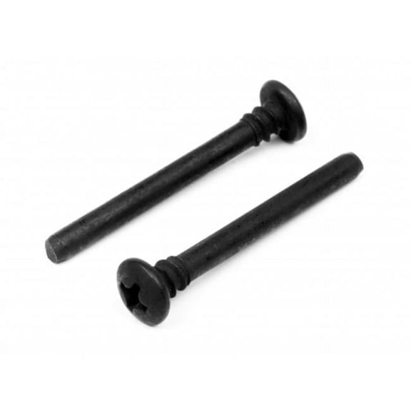 HPI Racing HPI88007 30 mm Screw Shaft E-10 Spare Parts, Black - 2 Piece