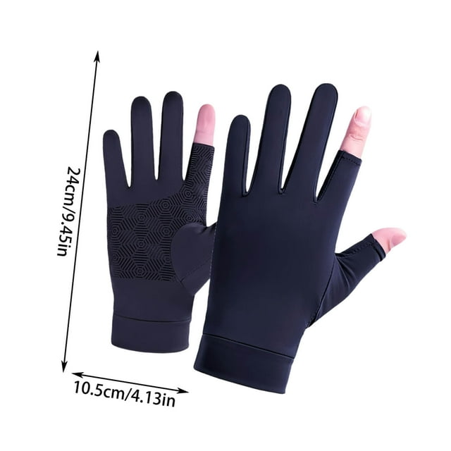 SDNall Gants pour Femmes, Gants pour Hommes, Gants Sans Doigts Hommes, Gants de Pêche pour Hommes et Femmes Gants de Conduite pour Randonnée et Soleil Interface Écran Antidérapant pour Kayak Vélo Aviron