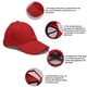thumbnail image 3 of Sonducket Gorra de béisbol Sombrero sin espalda Mano de obra fina Lavable Gorros de moda desordenados Diseño elegante de moda Cola de caballo Type3 NO3, 3 of 6