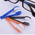 thumbnail image 3 of 5 Piezas Mini Portátil Multifunción Gafas Limpieza Frotar, Portátil, Gafas de Sol Forma Gafas Microfibra Gafas Aspiradora Cepillo Herramientas de Limpieza, Color Aleatorio Rojo Verde, 3 of 5