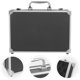 thumbnail image 3 of Caja de herramientas portátil, caja de almacenamiento de aleación de aluminio, caja de instrumentos para documentos, contenedor de herramientas con forro de esponja, 3 of 6