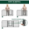 thumbnail image 4 of FXW Rollick Unleashed Dog Playpen for Indoor, Yard, RV Camping, 32 inch 8 Panels for Small and Medium Dogs│Patented, 4 of 7