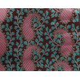 thumbnail image 4 of oneOone Georgette Viscose Fabric Floral & Paisley Block Printed Craft Fabric BTY 42 Inch Wide, 4 of 4