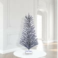 thumbnail image 4 of Vickerman 7' x 47" Vintage Aluminum Artificial Christmas Tree, Unlit, 4 of 4