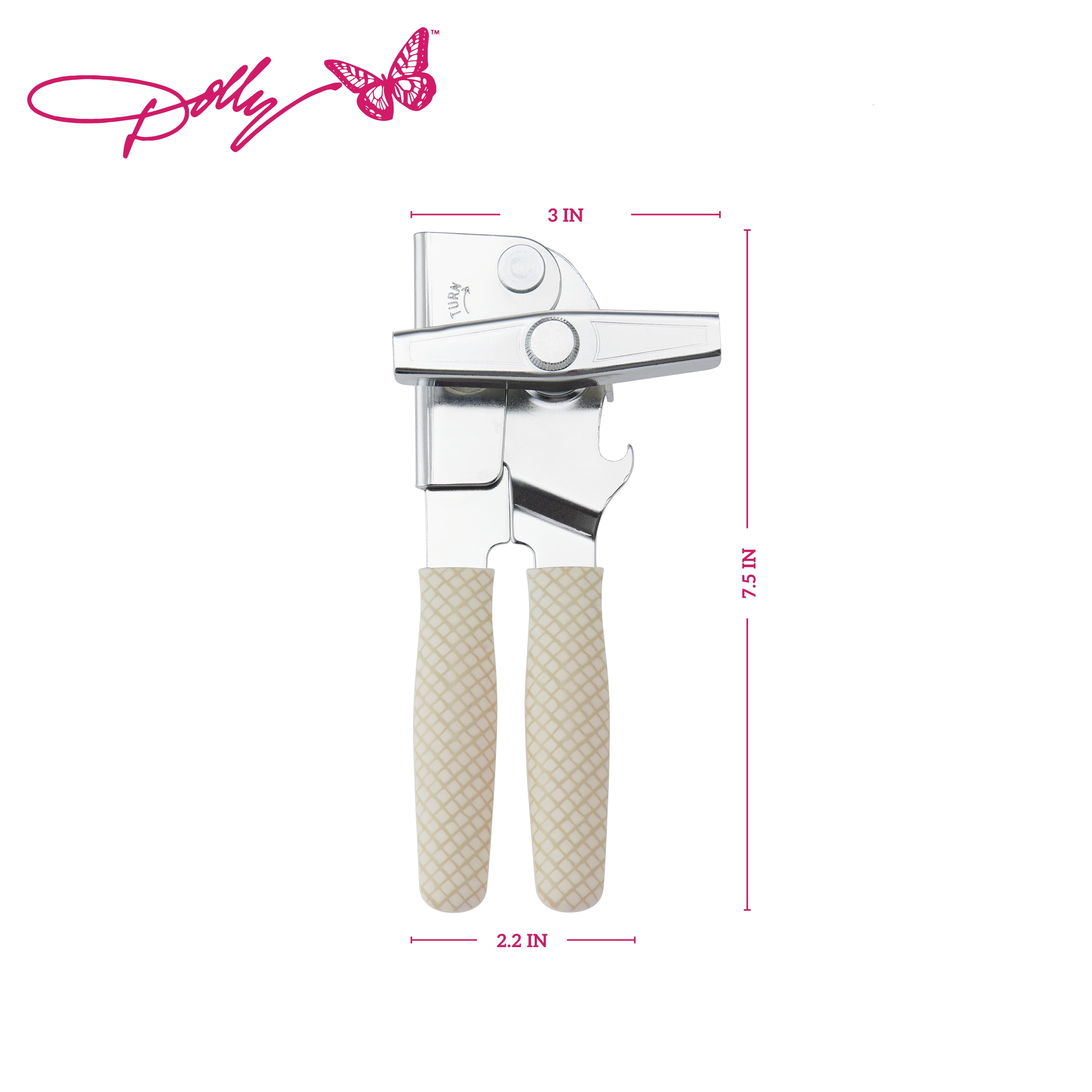 Dolly Parton Stainless Steel Compact Can Opener
