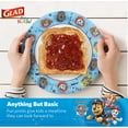 thumbnail image 3 of Glad For Kids 7-Inch Paper Plates | Small Blue Round Paper Plates With Paw Patrol Design | 20 Ct Heavy Duty Disposable Soak Proof Microwavable Paper Plates, 5 Pack (100 Plates Total), 3 of 3