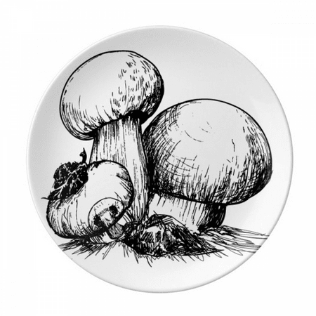 

Yummy Creature Swamm Illustration Plate Decorative Porcelain Salver Tableware Dinner Dish