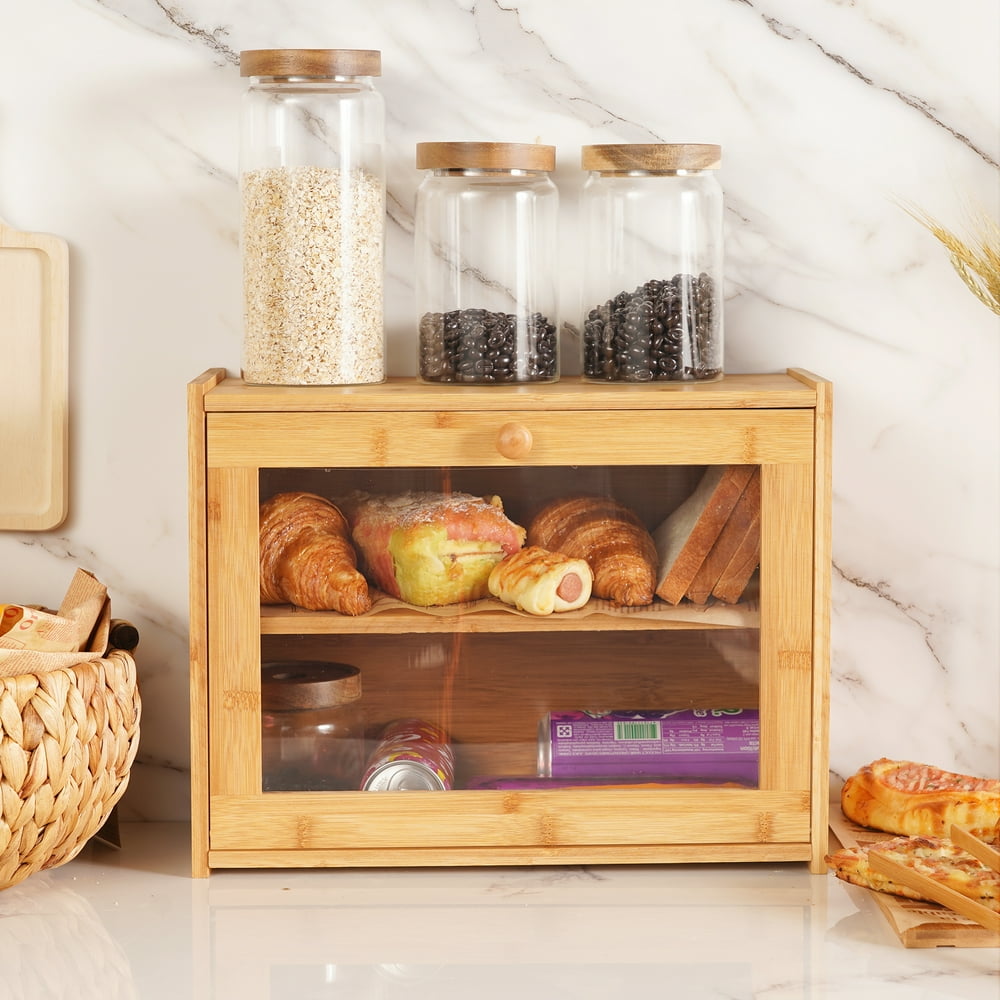 bread storage countertop