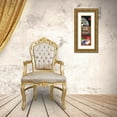 thumbnail image 3 of Greene, Taylor 7x14 Gold Ornate Wood Framed with Double Matting Museum Art Print Titled - GAMING 9 PATCH 1, 3 of 4