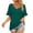 Green, variant on Summer Tops For Women 2026 Trendy Womens Summer Tops Short Sleeve Shirts Blouses For Women Dressy Casual Plus Black V Neck T Shirts For Women Fitted