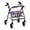 Black, variant on HELLHERO Marble Pattern Seat & Back Covers and Walker Seat Cover for The Elderly Anti-Slip Cover Easy Installation Non Slip