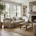 thumbnail image 4 of Safavieh Coco Tips 20.00 in x 4.00 in Glam Taupe Solid Print Acrylic Plush, Throw Pillows, Zip Closure, 4 of 10