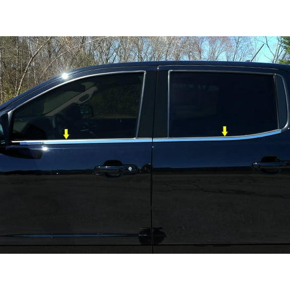 Stainless Steel Window Sill Trim 4Pc Fits 2019-2020 Ford Ranger WS59345 QAA