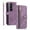 Purple, variant on Nalacover Crossbody Wallet Case for Samsung Galaxy Z Fold5, Shoulder Strap Lanyard Luxury PU Leather Zipper Pocket Flip Folio Cover with Card Slots Holder Magnetic Clasp Phone Case,Black