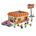 thumbnail image 3 of LEGO Icons The Simpsons : Krusty Burger, Home Decor Building Kit for Adults Includes Homer, Bart and Lisa Simpson, Farmer Krusty, Sideshow Bob, Squeaky Voiced Teen and Officer Lou Minifigures 10352, 3 of 5