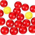 thumbnail image 3 of 21 Pcs Game Replacement Balls - Plastic Marble Game Ball Compatible with Hungry Hippos, 19 Red Balls & 2 Yellow Balls - Great for Replacing Lost or Damaged Game Pieces, 3 of 5