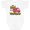 AA-White, variant on My Dad is a Firefighter with Fire Truck Boys or Girls Baby Bodysuit