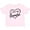 AD-Pink, variant on Inktastic I Love My Grandpa in Black Chalk Heart Boys or Girls Baby T-Shirt