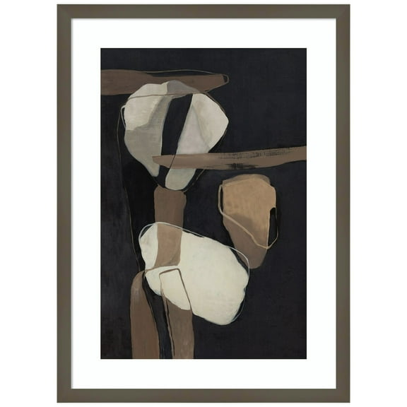 Amanti Art All Attached Wood Framed Wall Art Print